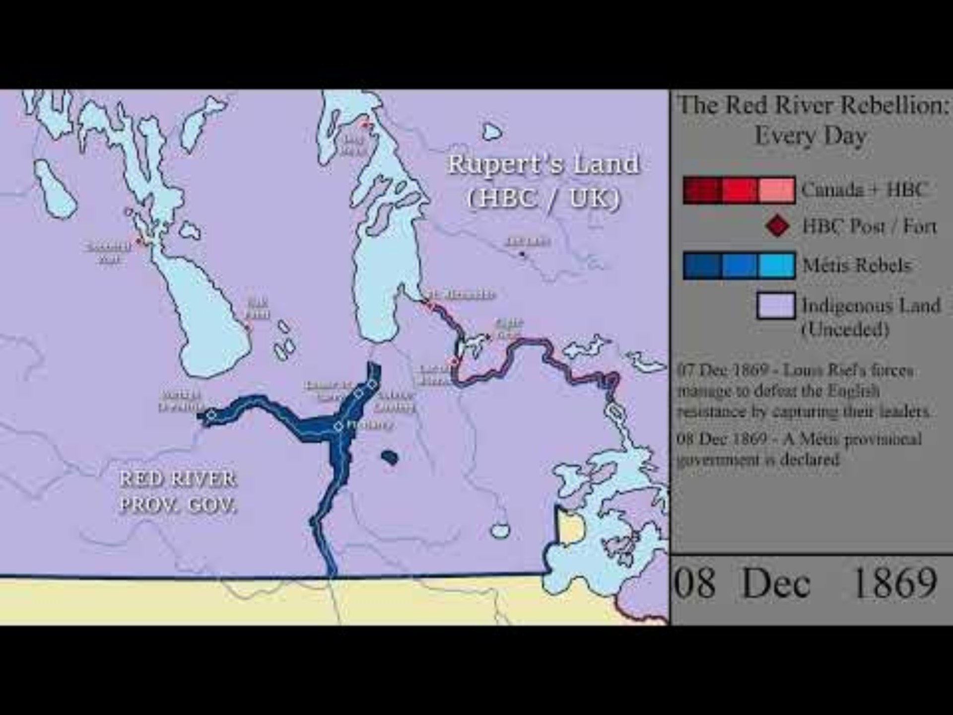 【历史地图】红河叛乱: 每天