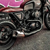 哈雷Street 750改装cafe racer风格复古摩托车by-Mean Green Customs