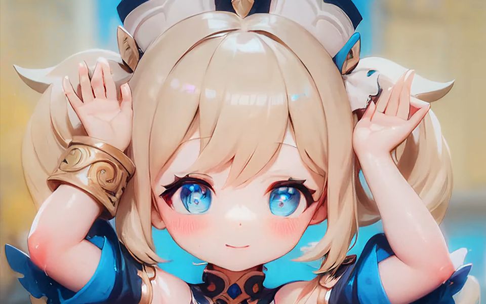 [AI Animation] Little Barbara Cute Shake ❤️