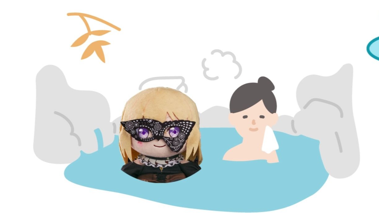 三角初华想泡温泉【go诗邦音】