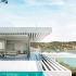 【建筑美学】4K 超清~马洛卡岛Camp de Mar的极简现代别墅E5 VILLA STATERA