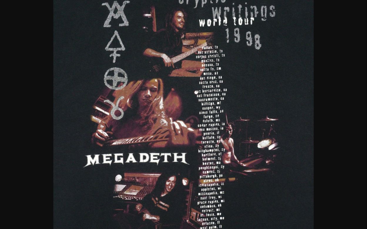 Megadeth 1998-04-21 Soldotna, AK-哔哩哔哩