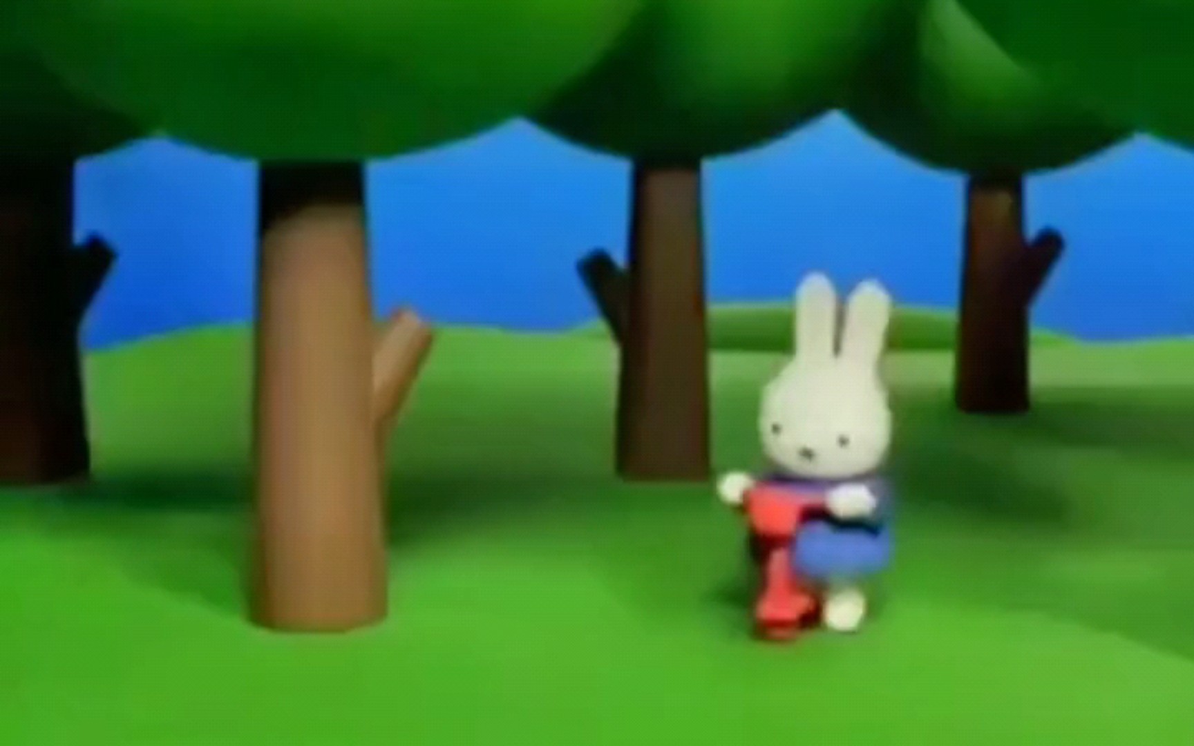 只是一个小兔子捉迷藏的视频哦