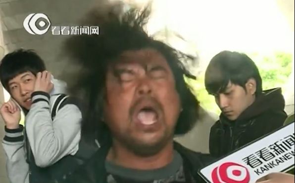 【60FPS】60帧的烤面筋 原版视频 鬼畜素材 面筋哥