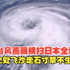 2026年6月2日 超级台风蔷薇横扫日本全境  所到之处飞沙走石寸草不生