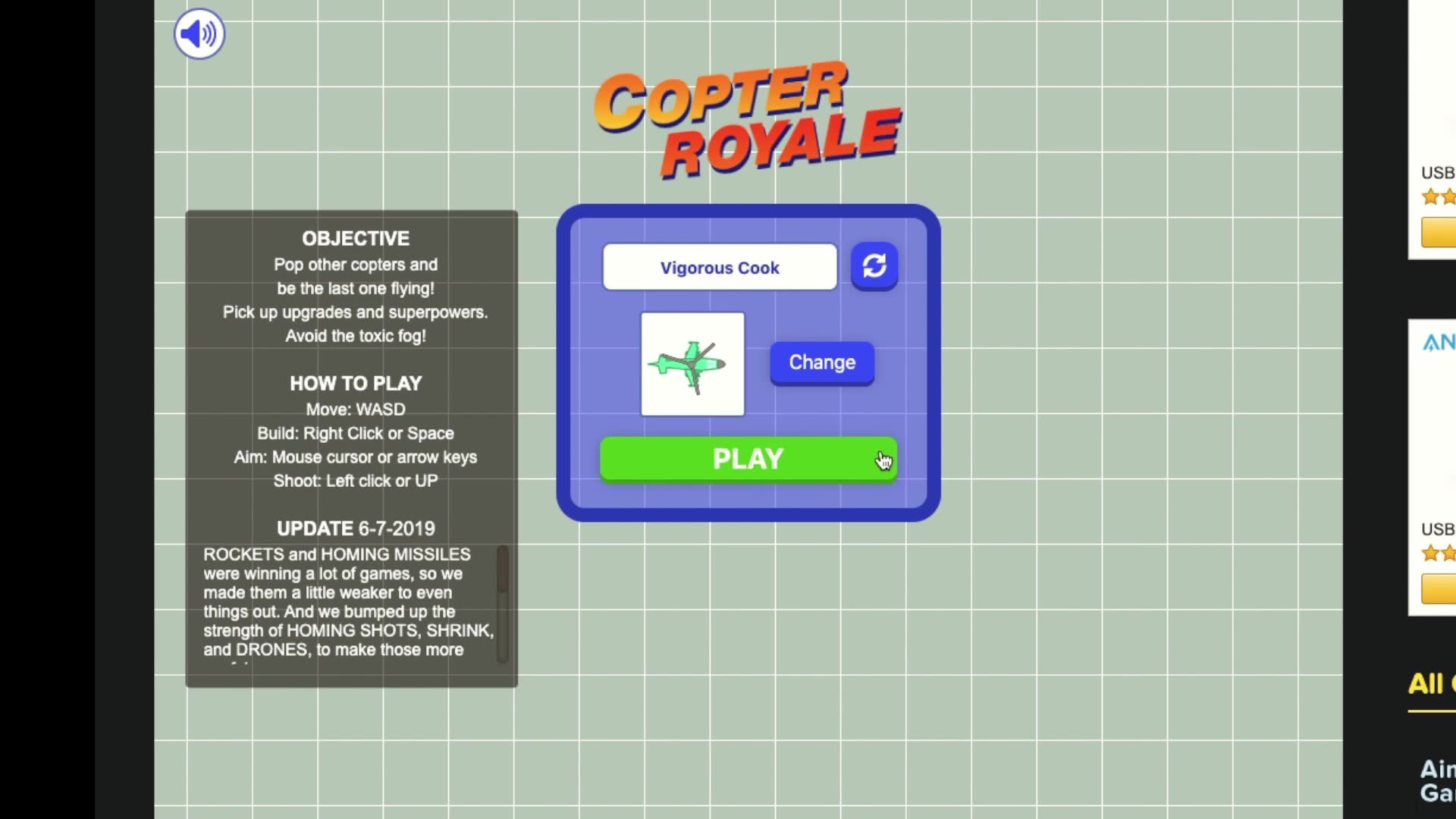 异能量酷boy游戏解说 我终于赢了 Copter Royale 哔哩哔哩 つ