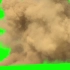 4K 烟雾 爆炸 粉尘 绿幕 素材