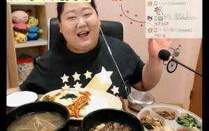 【韩国吃播】【吧唧嘴】胖妞吃烤肉、辣炒猪肉