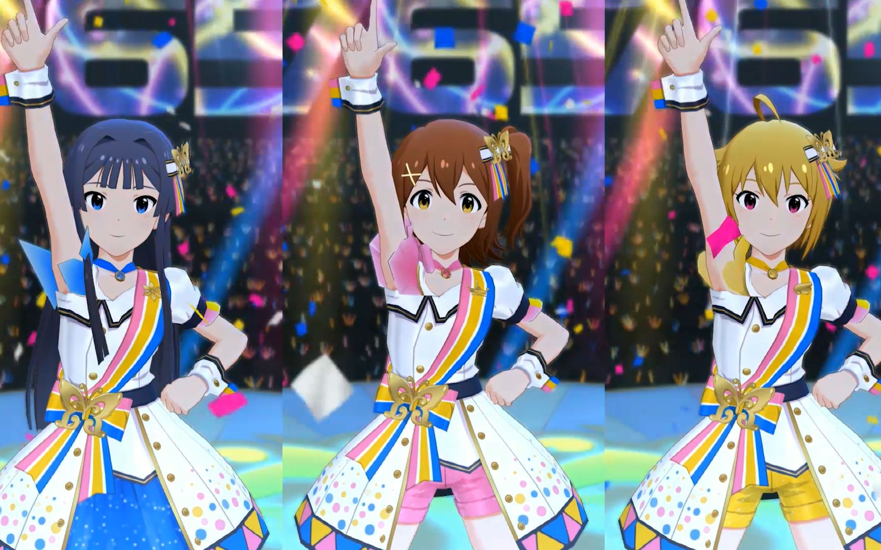 【偶像大师 百万现场 mv】一周年曲union!【未来静香翼 ver.】