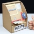 【纸板狂魔】用纸板制作一个ATM存取款机