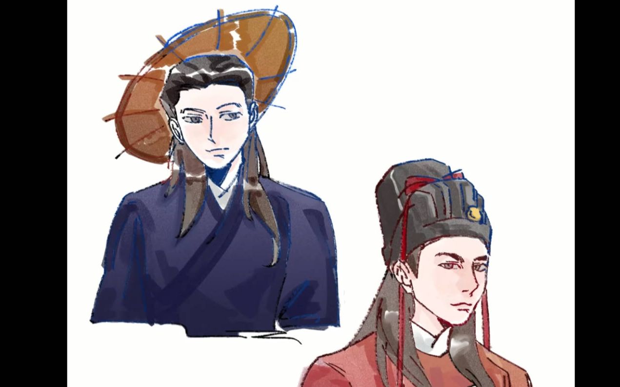 【绘画过程】焦恩俊展昭!