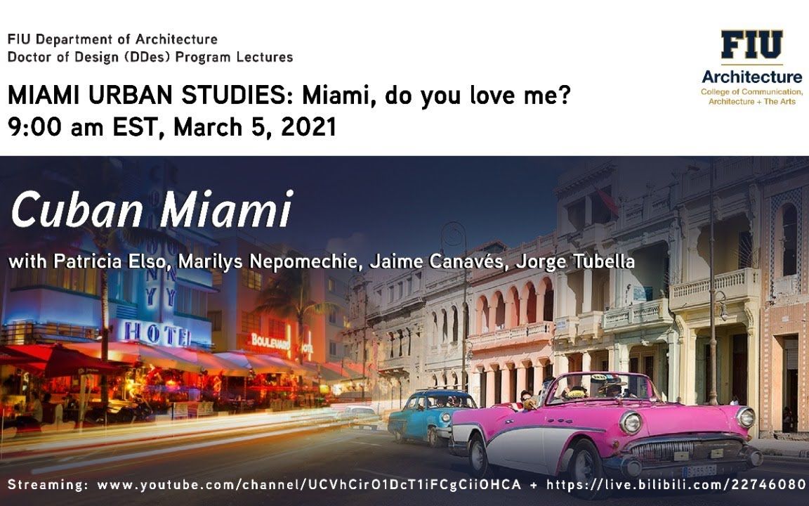 fiu ddes lectures miami urban studies cuban miami 哔哩哔哩 つロ干杯 bilibili