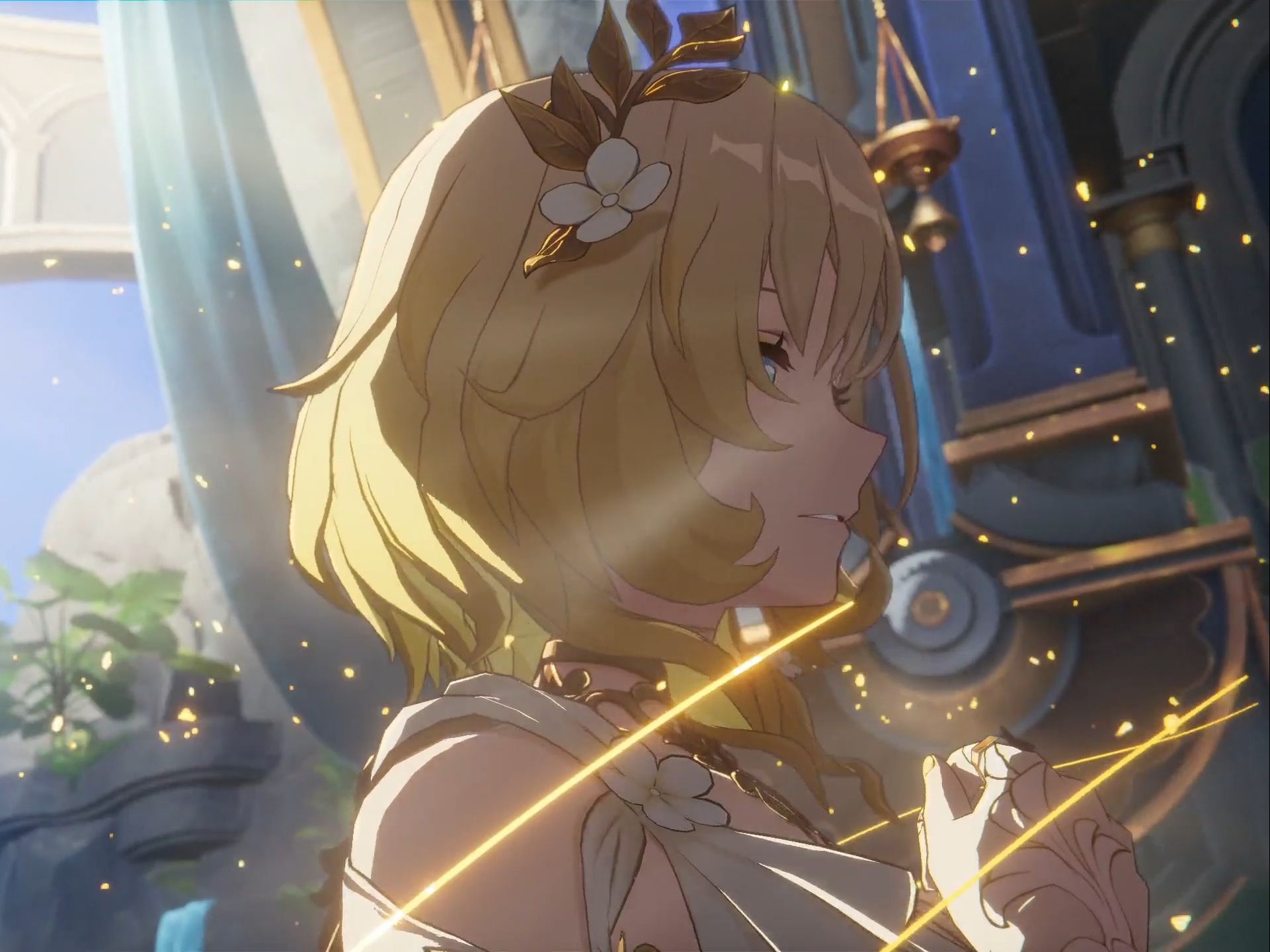 太优雅了,神性拉满的阿格莱雅登场！卧槽这建模好大！【崩坏星穹铁道3.0版本主线剧情再创世的凯歌高光片段收录】