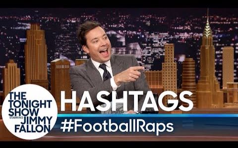 【吉米肥伦今夜秀】Hashtags: #FootballRaps with The Roots哔哩哔哩 (゜゜)つロ 干杯~bilibili