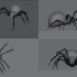 蜘蛛行走循环动画参考