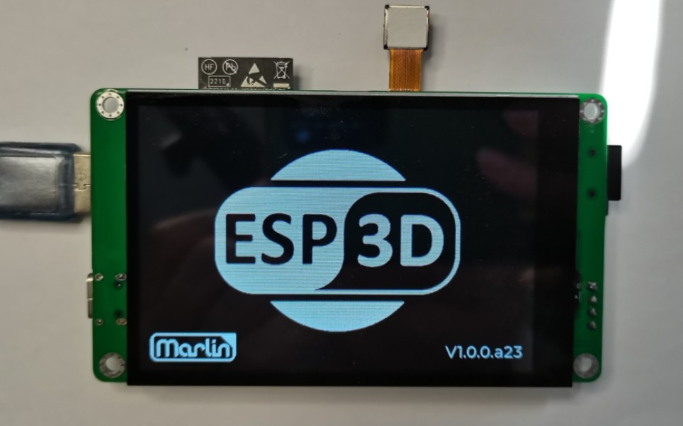 【开源】ESP3D-TFT 3D打印机无线模块 摄像头监控 ESP32无线 800K/s