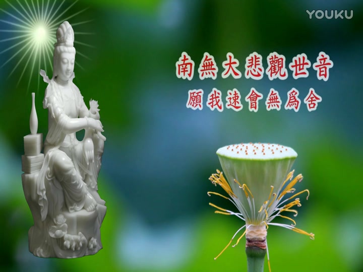 齐豫 观世音菩萨发愿偈 大悲咒 (大字幕)