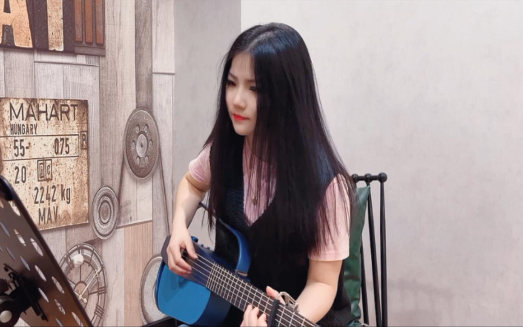 吉他指弹《我心永恒》（My Heart Will Go On）北尚吉他-黑猫-北尚吉他小七和黑猫-北尚吉他小七和黑猫-哔哩哔哩视频