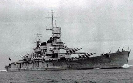 维托里奥·维内托级战列舰"维内托" 号下水(1937)