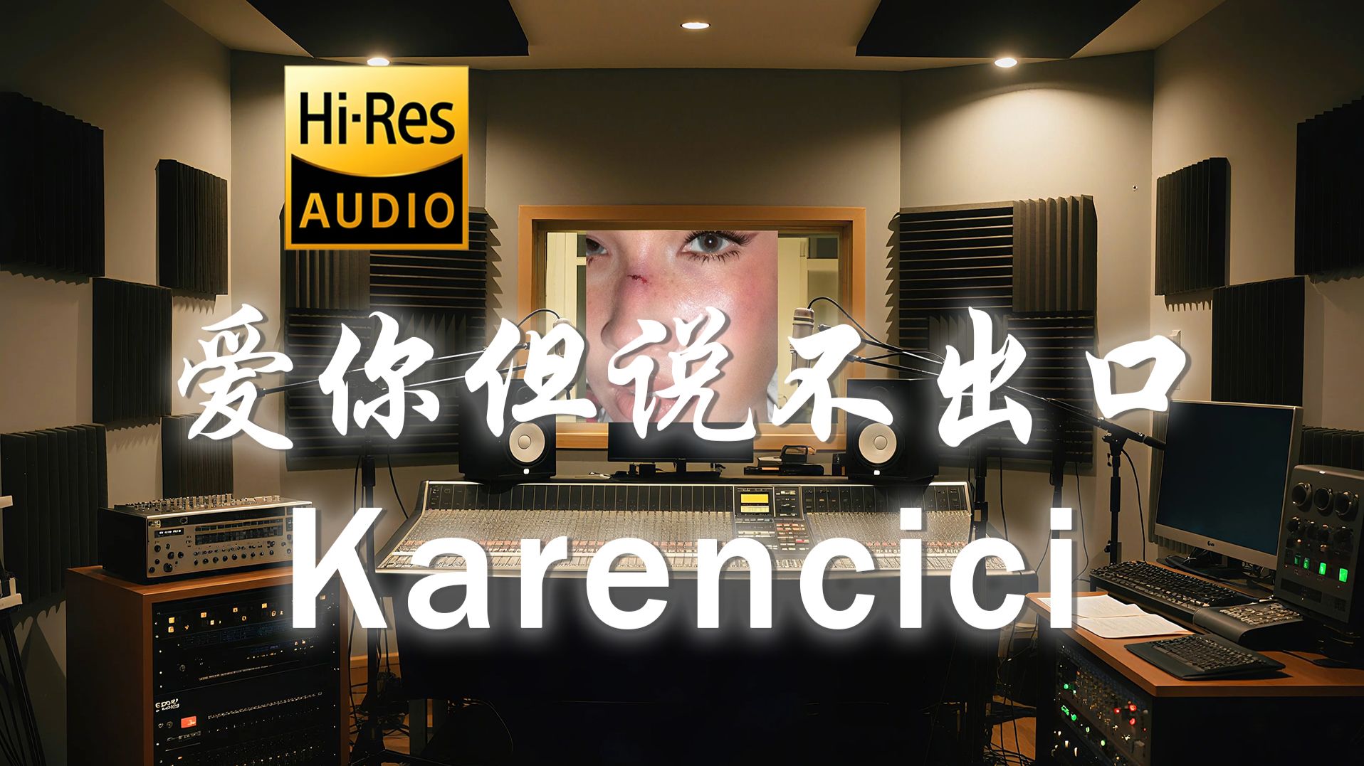 【𝐇𝐢-𝐑𝐞𝐬·无损】Karencici《爱你但说不出口》歌词纯享版 - “我想念你我恨自己错过 爱你但说不出口”-听清工作室-听清工作室-哔 ...