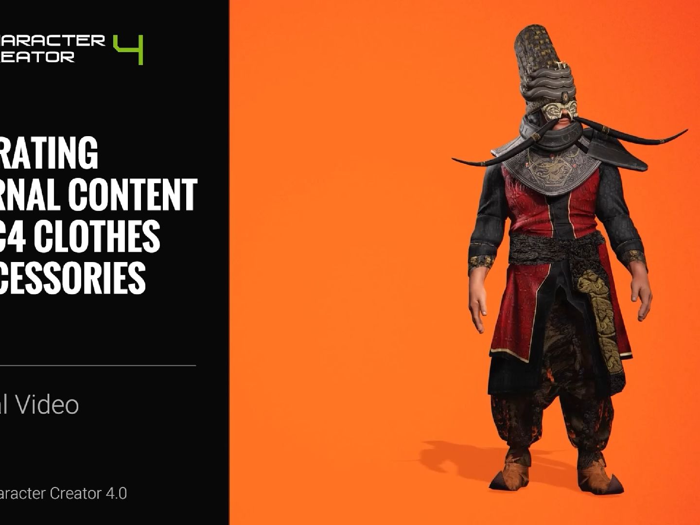 26 - CC4教程 - 将外部内容分离为CC4服装和配饰