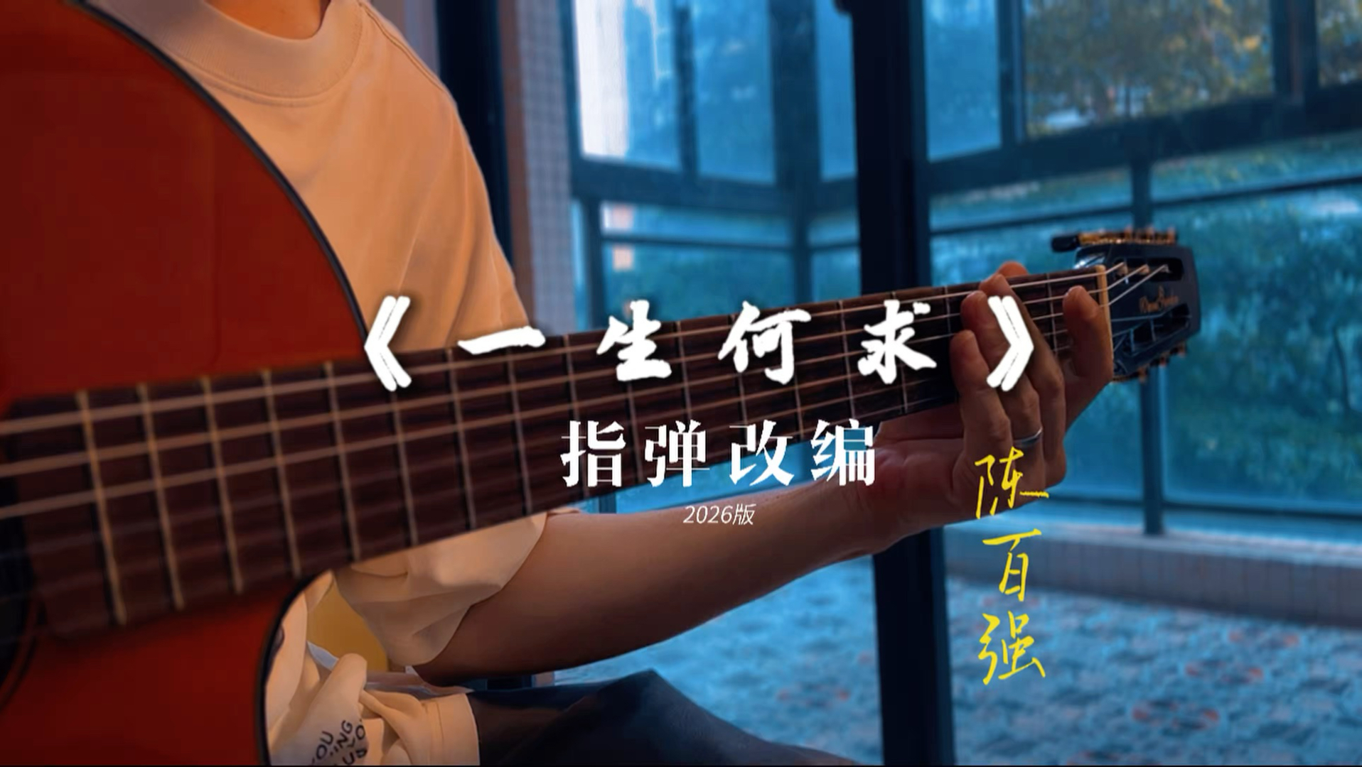 辗转半生，方知所失即是所有 指弹【一生何求】