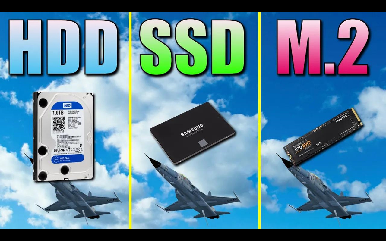 【对比】M.2 NVME vs. SSD vs. HDD | 游戏载入时间测试_哔哩哔哩_bilibili