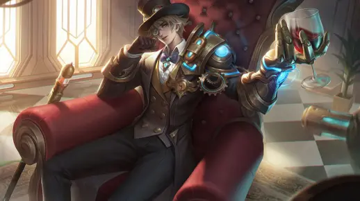 【新皮肤爆料】刘备·朋克绅士