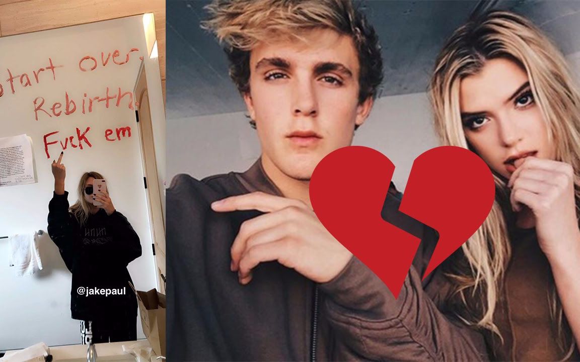 jake paul alissa violet huge break up fight full
