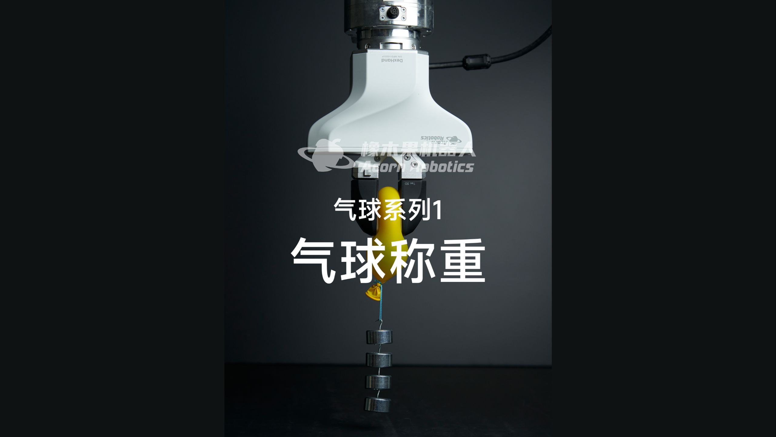 机器人抓取技能展示：气球系列1-气球称重