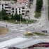 空镜头 城市交通十字路口 素材分享