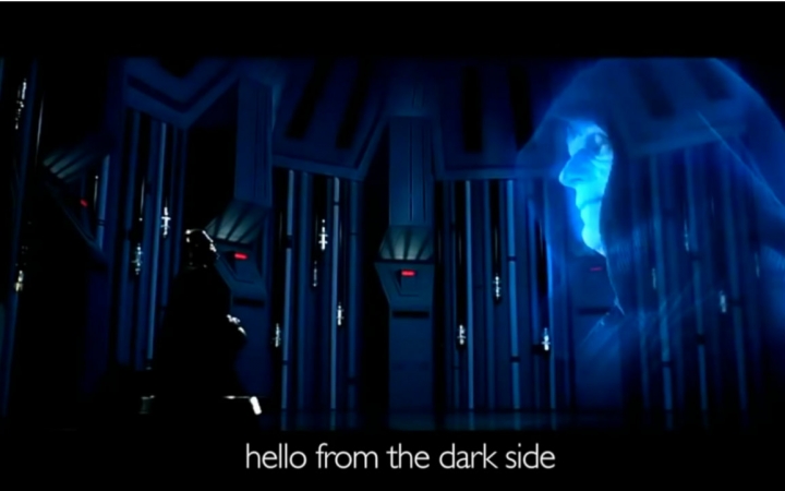 hello from the darkside hello from the darkside