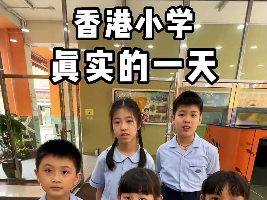 香港小学生的一天是怎样？