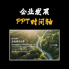 一分钟用PPT做高端动态企业发展PPT时间轴