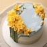 【Beautiful Cake】奶油霜蛋糕之小苍兰蛋糕‖Freesia Cake