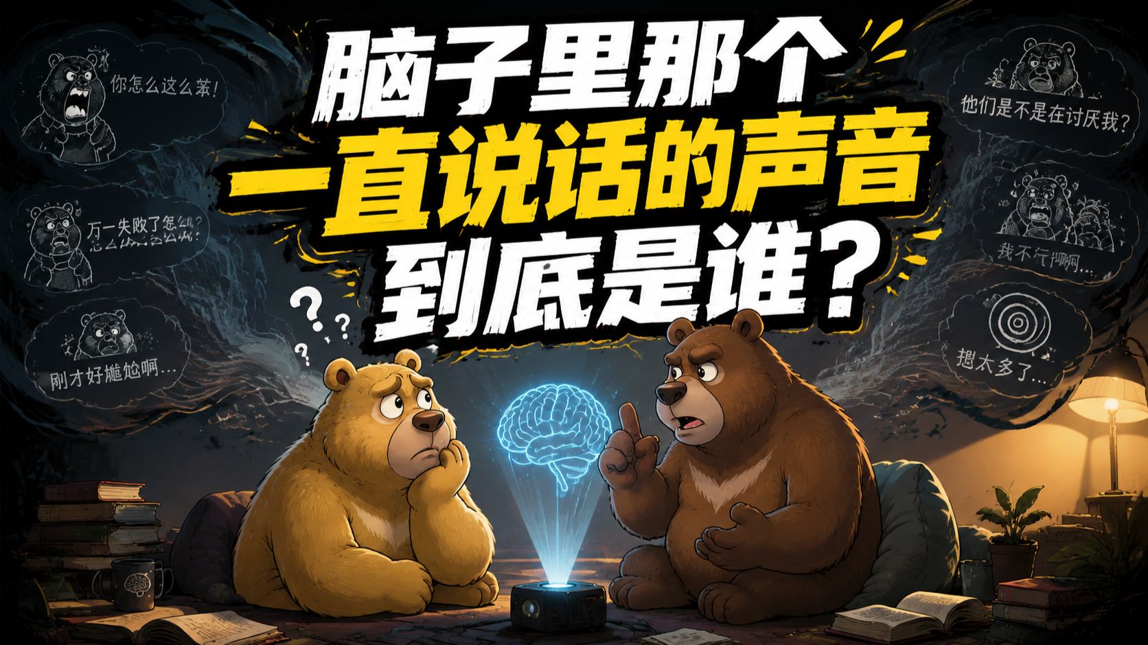脑子里那个一直说话的声音，到底是谁？