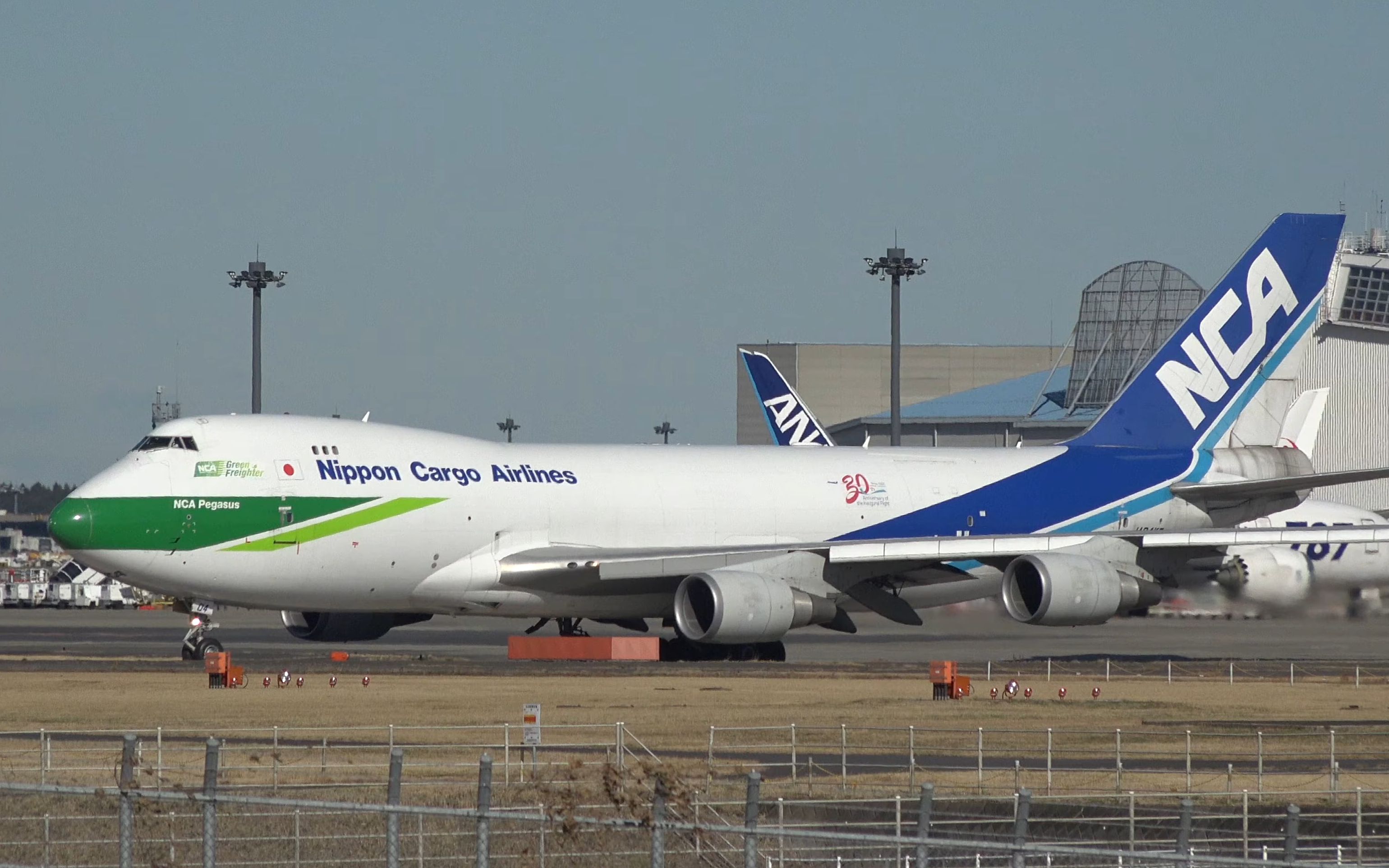 日本货物航空飞马号b747400fnipponcargopegasus成田34l起飞日本货物