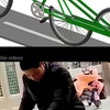 新型自行车结构设计工作原理动画演示