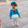 2岁妹妹接高中生哥哥放学