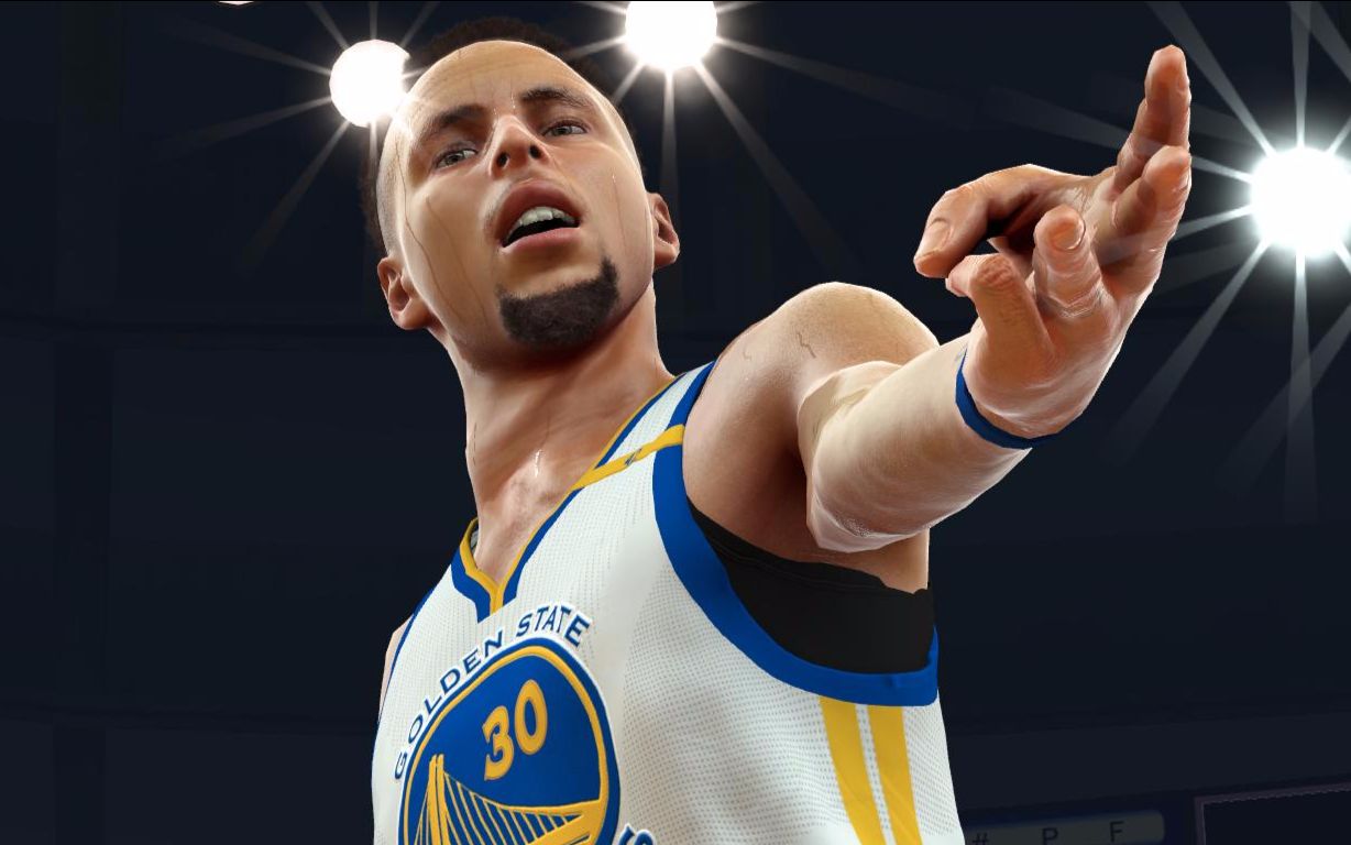 【nba2k17】斯蒂芬·库里16-17最新炫光mix~not just