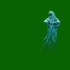 绿幕视频素材幽灵跳舞