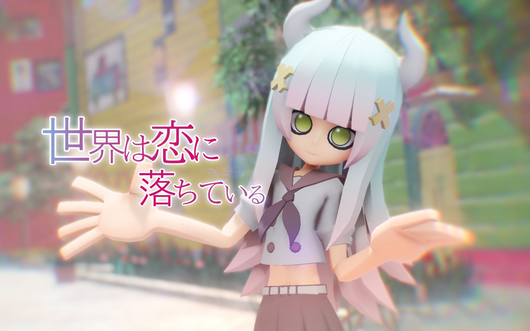 【凹凸世界mmdoc】世界已坠入爱河【模型展示】哔哩哔哩bilibili 