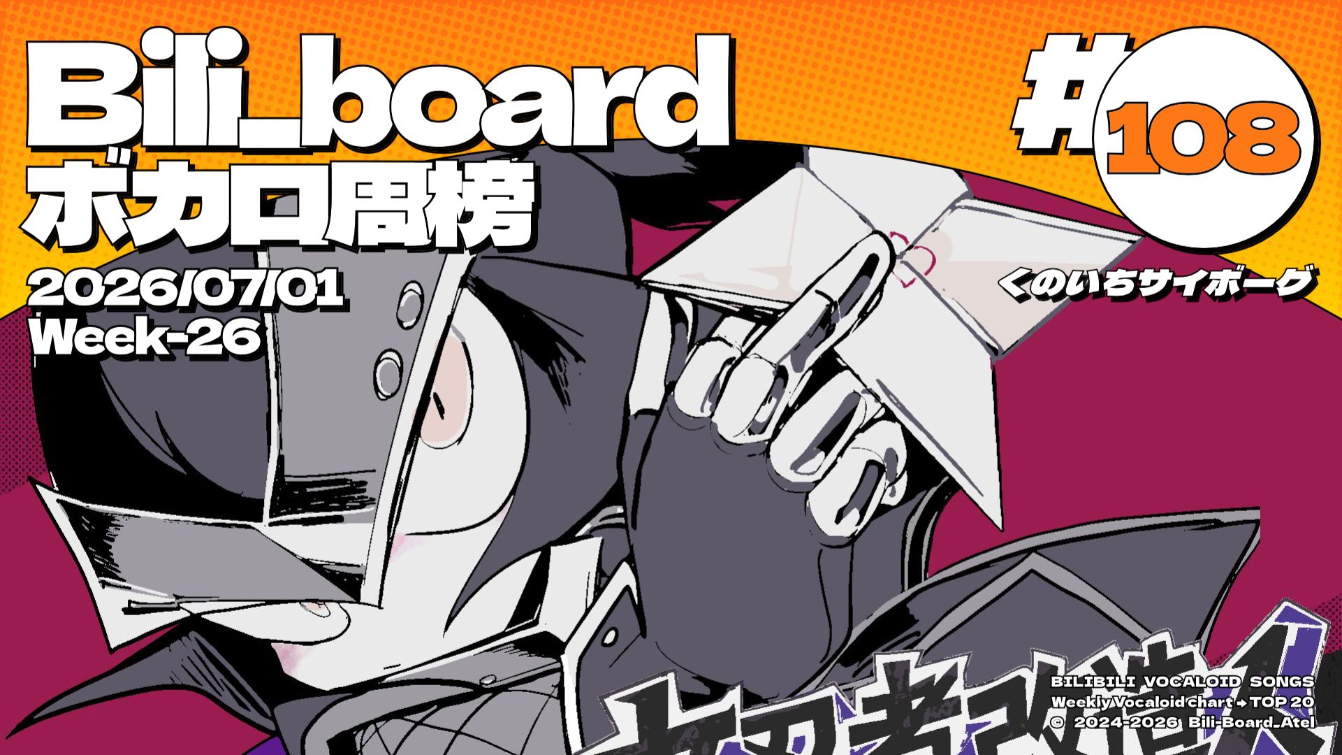 Bili_Board术力口周榜第108期2026年7月1日第26周