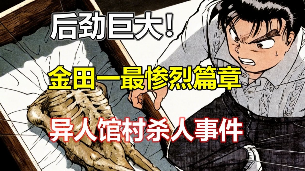 惨烈无比！后劲巨大！推理超神！没有动画化的篇章-《金田一少年事件簿》之异人馆村杀人事件！