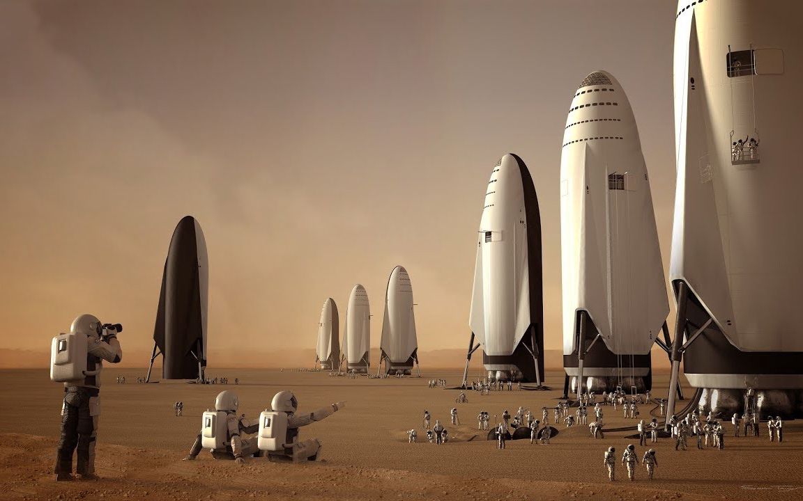 2024年将人类带向火星，马斯克的SpaceX星舰究竟行不行？@柚子木字幕组