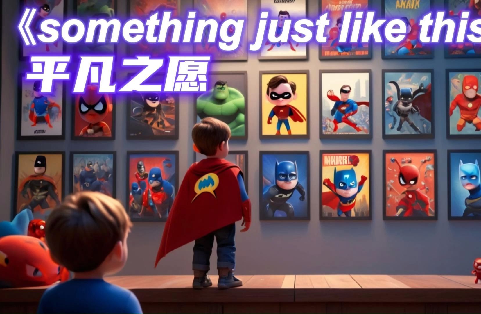 《something just like this》平凡之愿英文歌曲背景视频