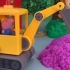 玩具小故事-小猪乔治的挖掘机