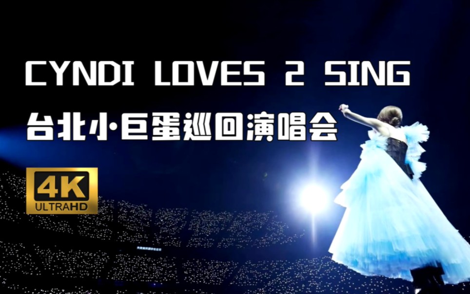 【4K】王心凌《CYNDI LOVES 2 SING  爱·心凌  2021台北小巨蛋旗舰版巡回演唱会精华片段》（自制立体声版）