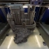 工业级别的3D大型打印机，精细度确实是比普通3D打印机看起来要好很多