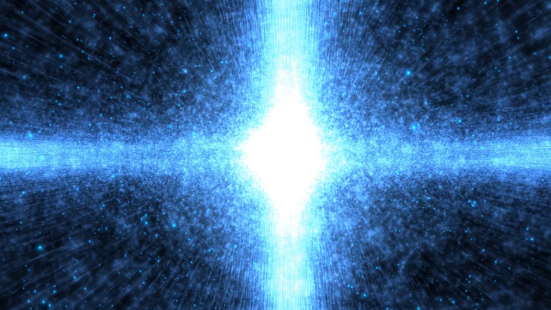 【舞台背景】31-宇宙光束蓝色系列动态循环视频背景❤️ 浪漫梦幻舞蹈晚会年会循环动画